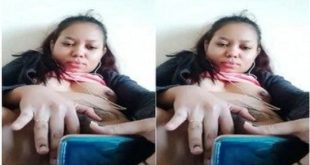 Horny Girl Masturbating Finger