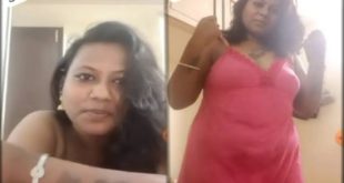 Tamil Girl Showing For Lover On VC