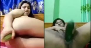 Bigboob Horny Girl Masturbating With Huge Cucumber Updates