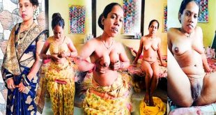 Indian Sexy Village Mature Bhabhi Nude Exposing