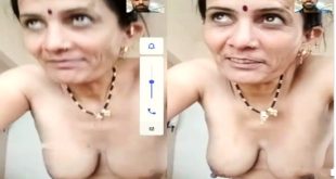 Desi Mature Aunty Nude On Whatsapp Video Call Sex